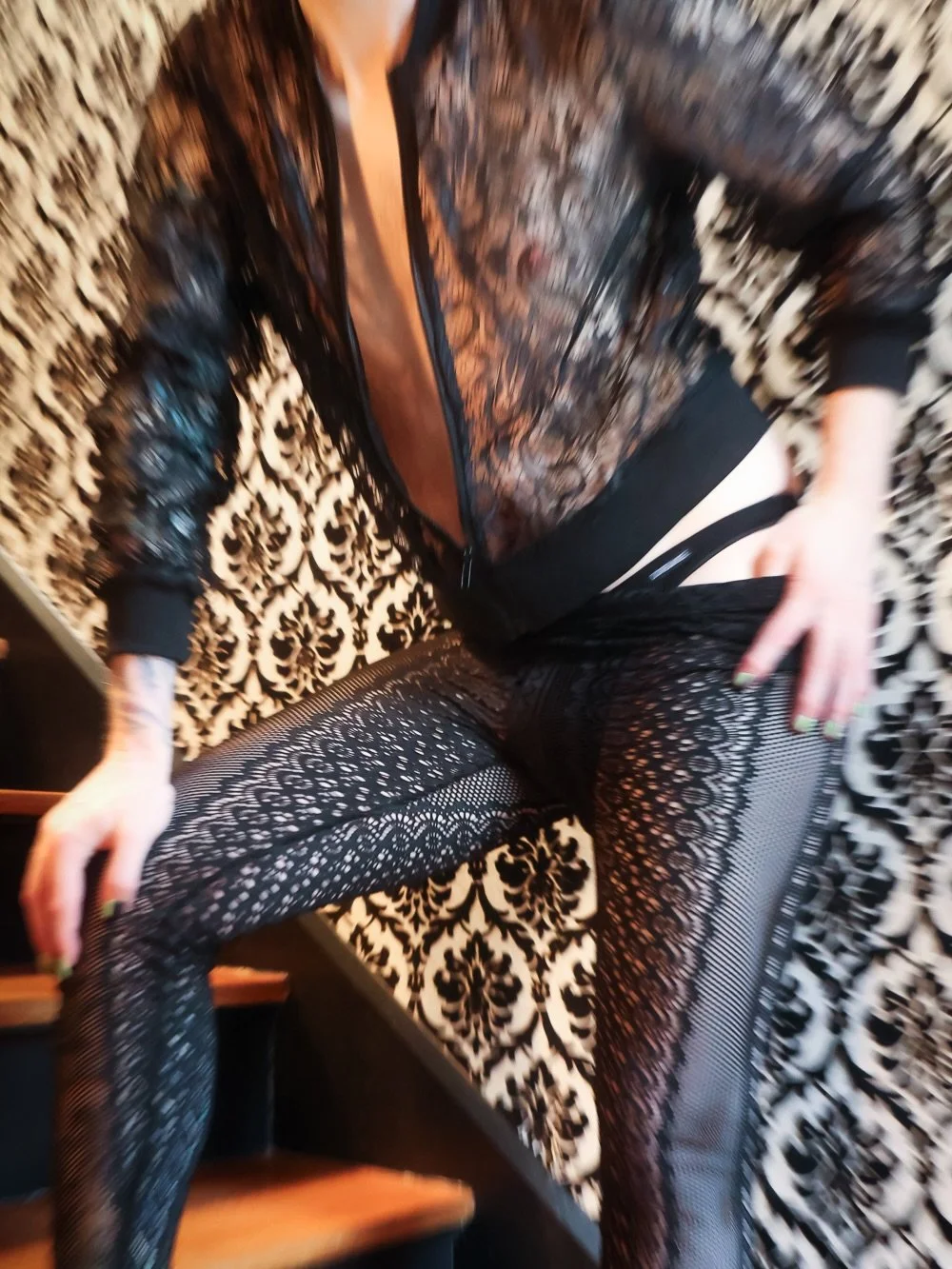 When you start to unzip, unravel, you remove a layer.

A layer of self-doubt, an article of clothing, a stereotype, a notion of the primal being that you are.

Unleash your primal side *so clich&eacute;* I know but get in line to show me your wild si