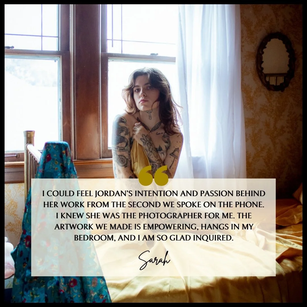 Made with intention and passion - empowering artwork - LAMINA Boudoir by Animal In A Dress