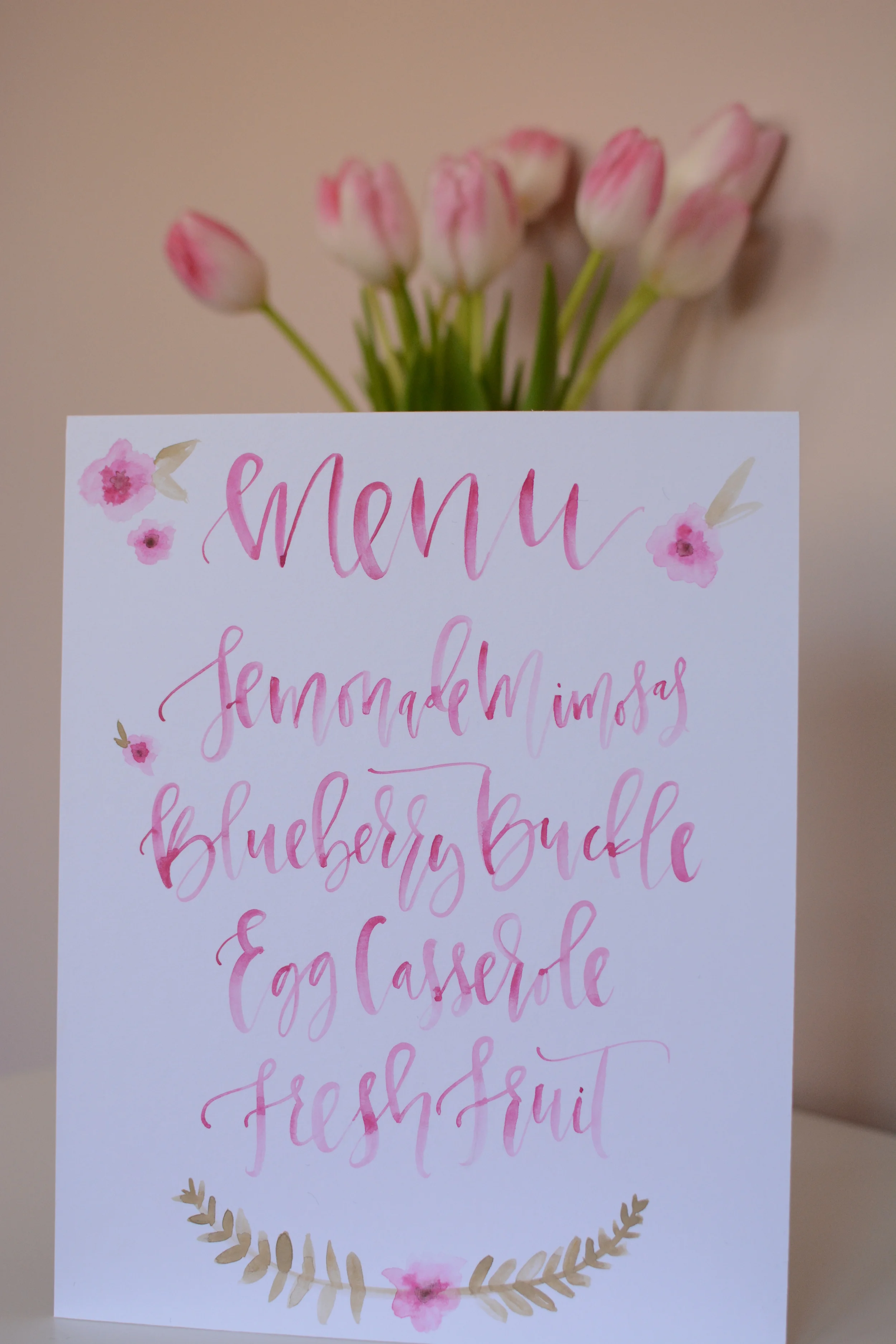 Easy Afternoon Brunch 