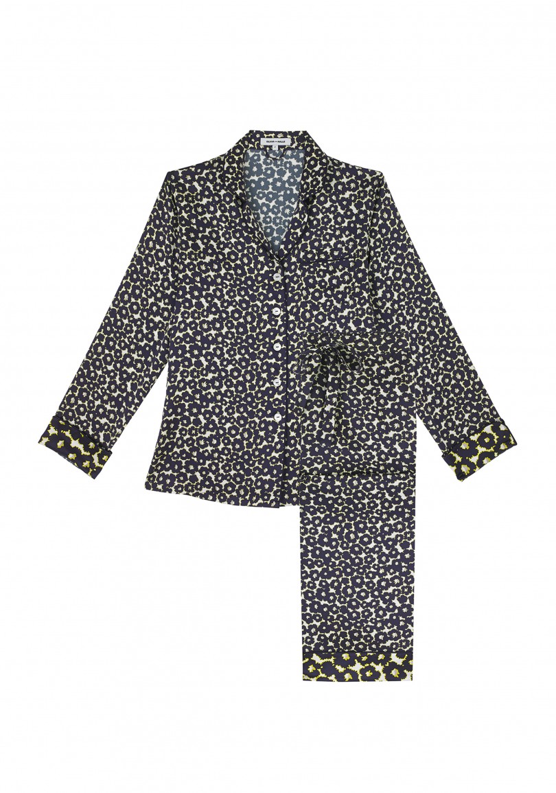 Whether you're spending New Years curled up by the beach or by a fireplace somewhere exotic, a pair of Olivia Von Halle silk pyjamas is a must-have for all seasons.