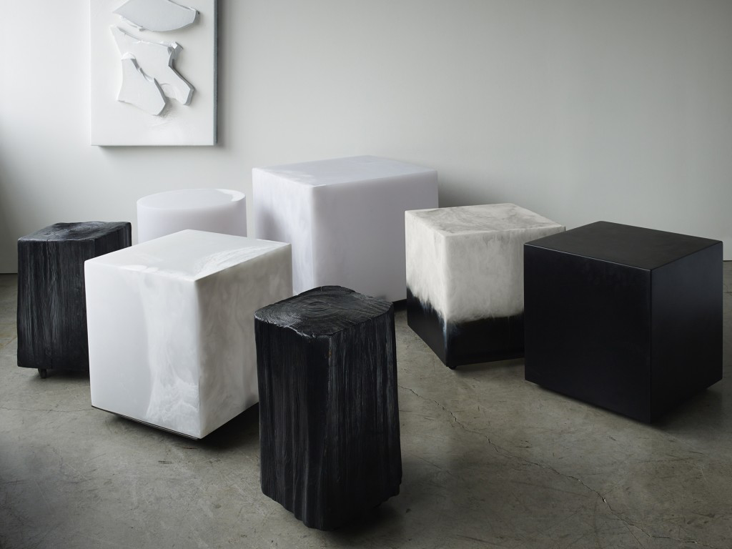 Jess is digging these natural and sculptural cubes and stools by Vancouver designer Martha Sturdy . They are not only functional but real pieces of art. 