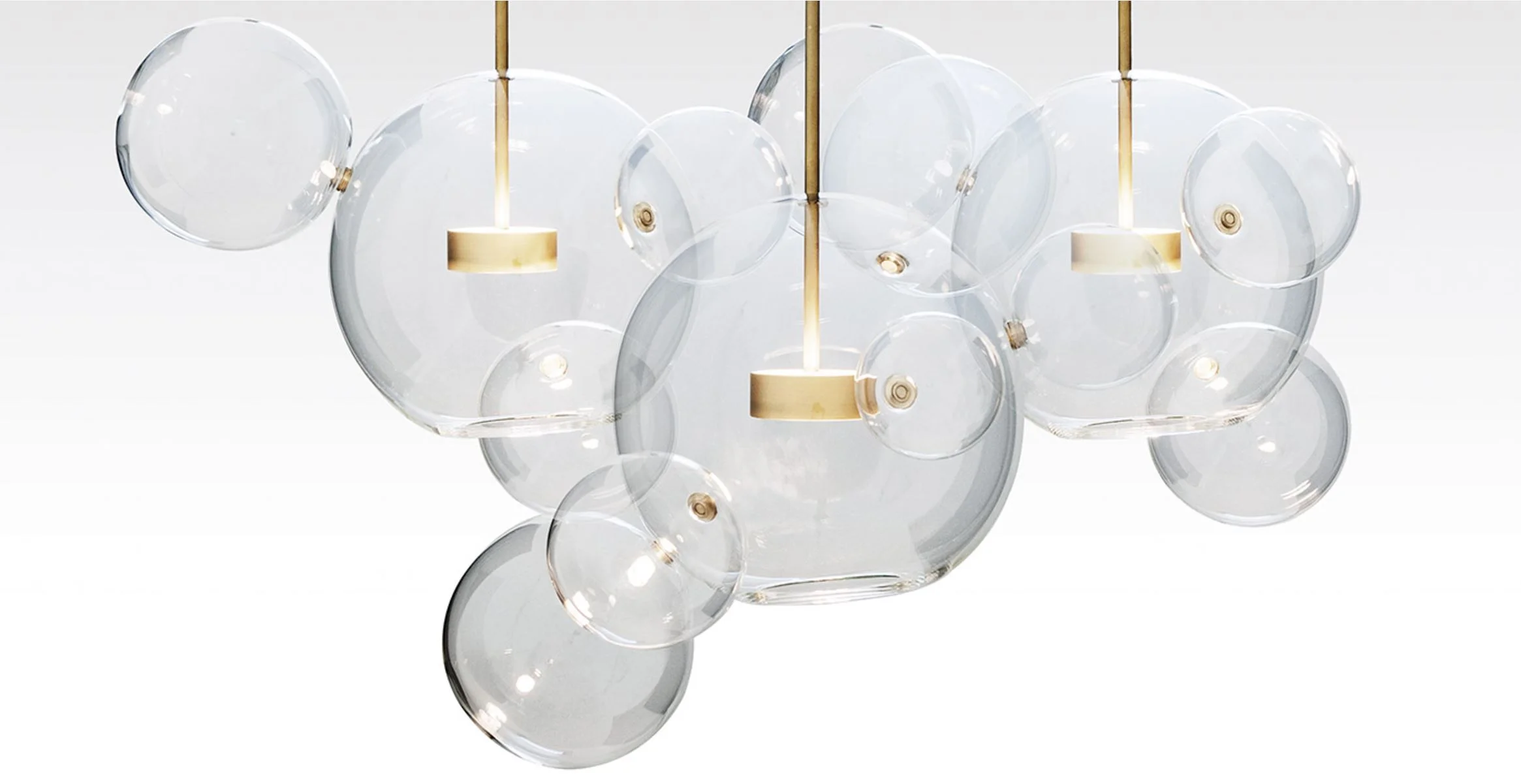 Giopato and Coombes are a dynamic husband and wife duo, creating inspiring pieces including one of our favourites - the Bolle pendant - inspired by soap bubbles! 