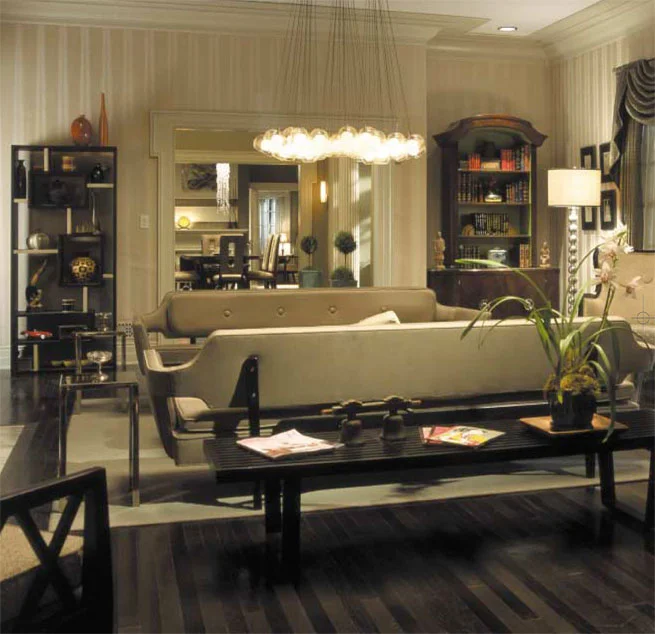 The dynamic duo and (former) partners in crime Brad Pitt and Angelina Jolie create a stylish, sexy home in Mr and Mrs Smith . . . One could say it is a house to kill for!