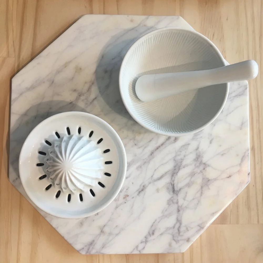 For the home cooking fanatical Father, the DEA Store has some wonderful Japanese ceramics, such as these 'Kitchen Helpers'; mortar and pestle and lemon juicer. 