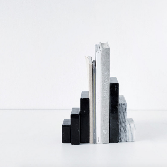 Kristina Dam Studio has crafted the ‘Book End Sculpture’ – the perfect emphasis for any thriller book collection! Available from Design Stuff
