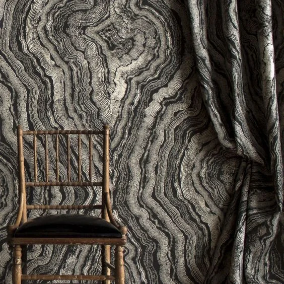 Cocoon your walls in the stunning patterned wallpaper created by Apparatus Studio for Zak + Fox