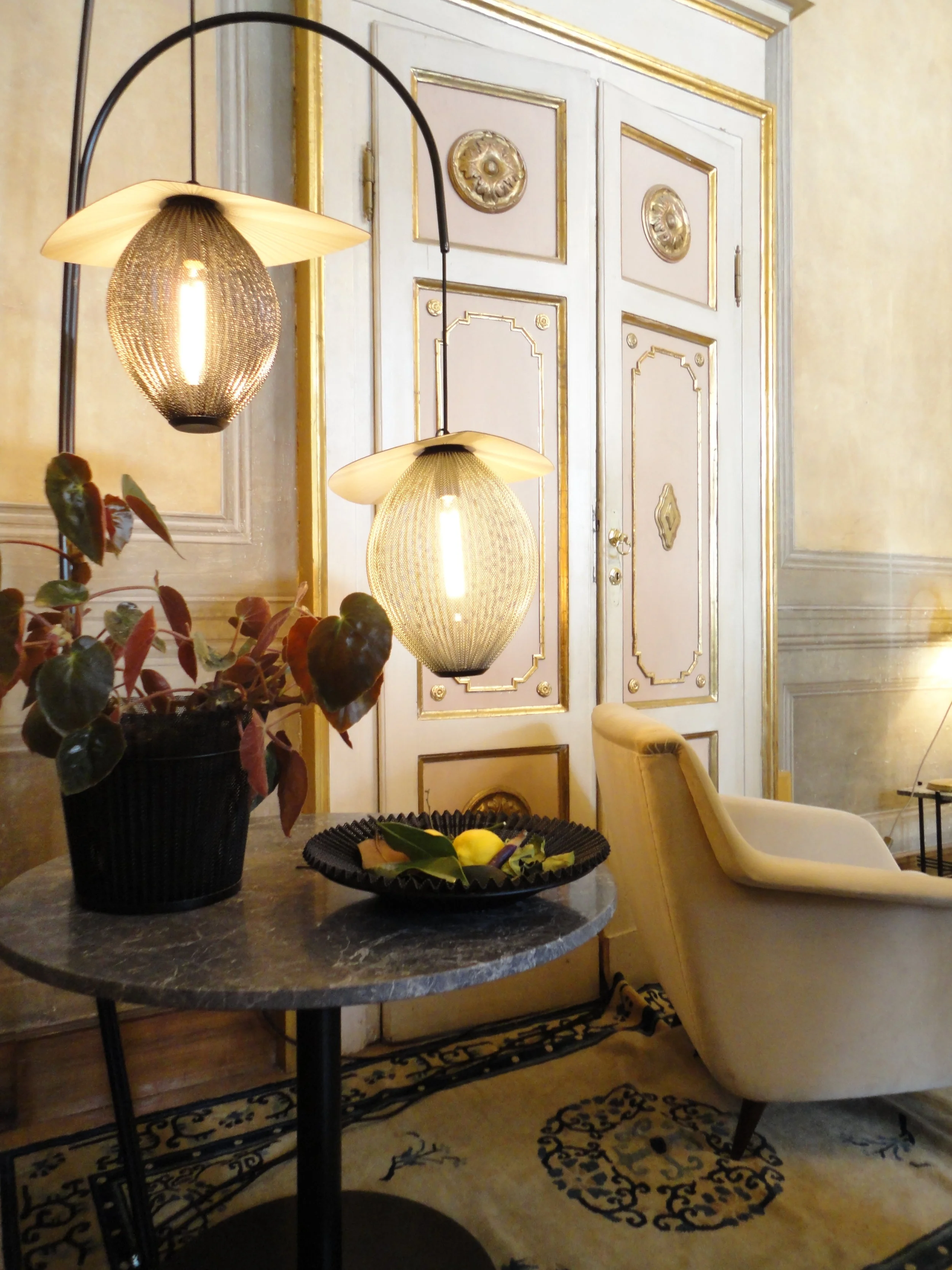 The new ‘Satellite’ pendant by Gubi