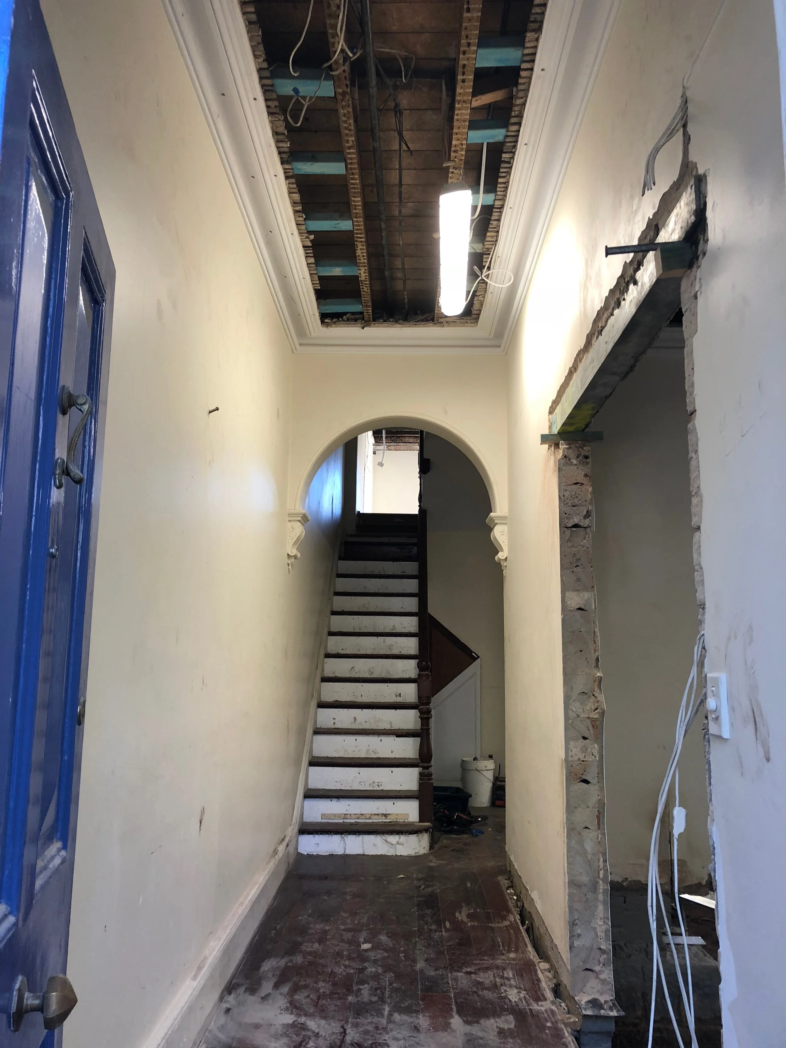 Come inside and find out what’s going on behind the blue front door . . .