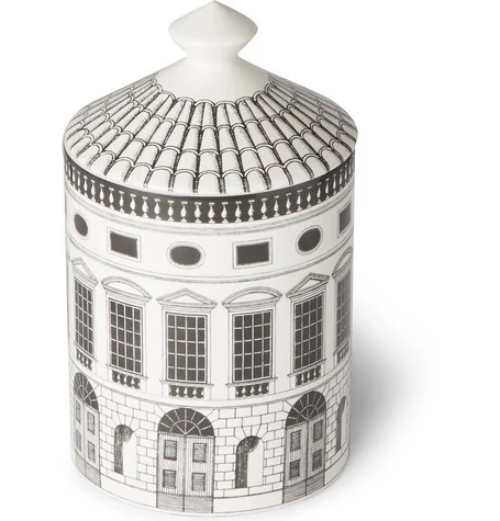 For the man who doesn’t like traditionally-floral scented candles, Fornasetti’s ‘Otto’ fragrance recalls the smells of the Fornasetti house in Milan. Think wooden floor boards, archival papers and Mediterranean herbs, from Mr Porter . 
