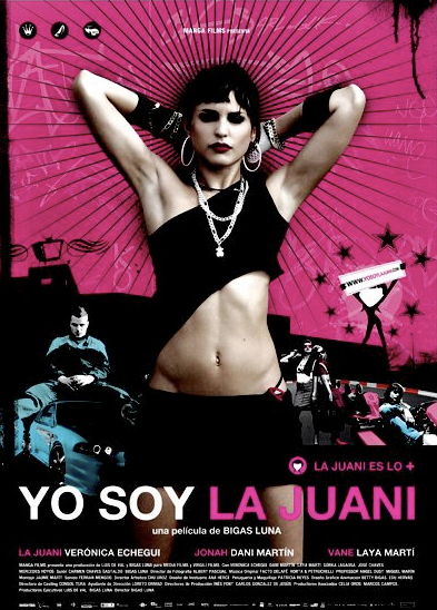 Poster and brand design for the film Yo Soy La Juani , directed by Bigas Luna.