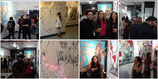 Pics of the opening night at: https://www.facebook.com/rollupgallery