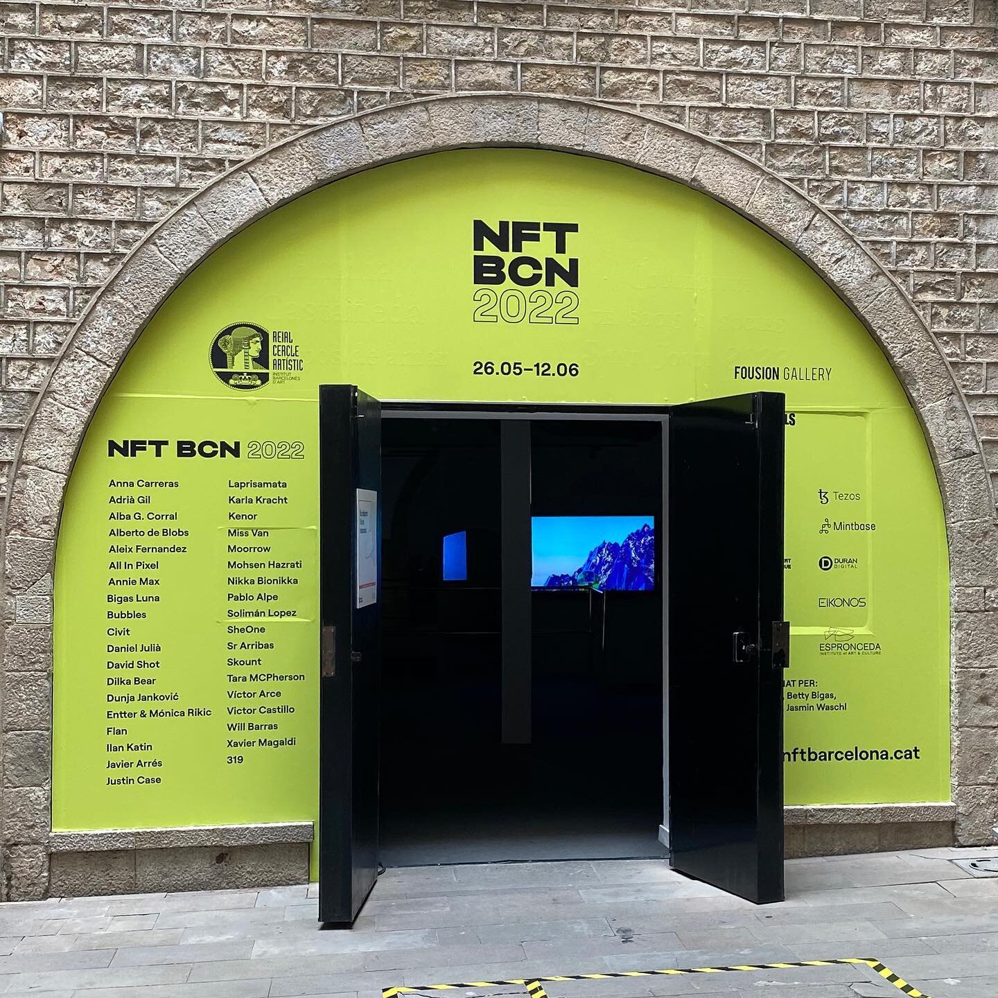 NFT Barcelona brings over cross-chain Art NFTs to a wider audience while proposing workshops and talks for the art world.

Art by:
ANNA CARRERAS 
ADRI&Agrave; GIL
ALBA G. CORRAL &amp; NIKKA @nikkabionikka 
ALBERTO DE BLOBS @albertodeblobs 
ALEIX FERN