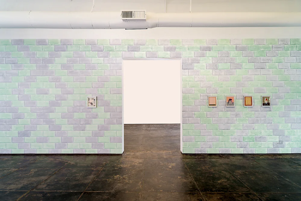   A Wall Around a Window , 2013: Installation view, Devin Borden Gallery, Houston, TX.  Photo credit: Logan Beck  More information:  https://issuu.com/devinbordengallery/docs/a_wall_around_a_window_9a545ff87b28e2  