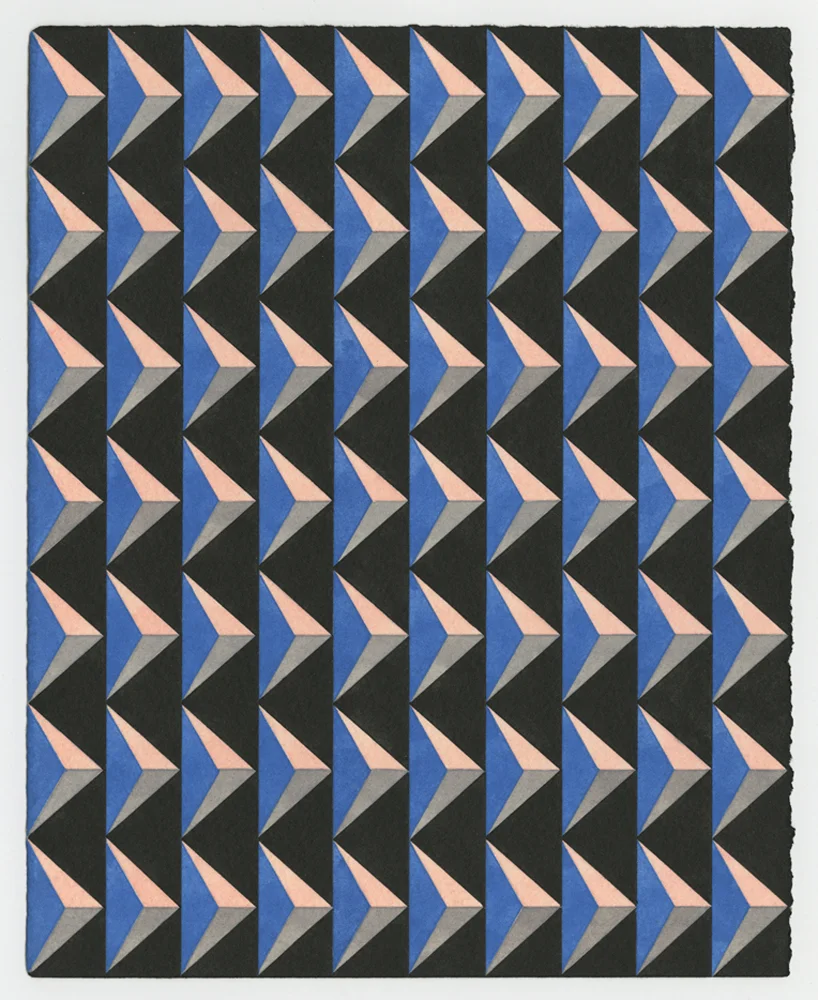   Calamus , 2015: Ink and watercolor on paper, 7.5 x 6".  Photo credit: Melissa Thorne 