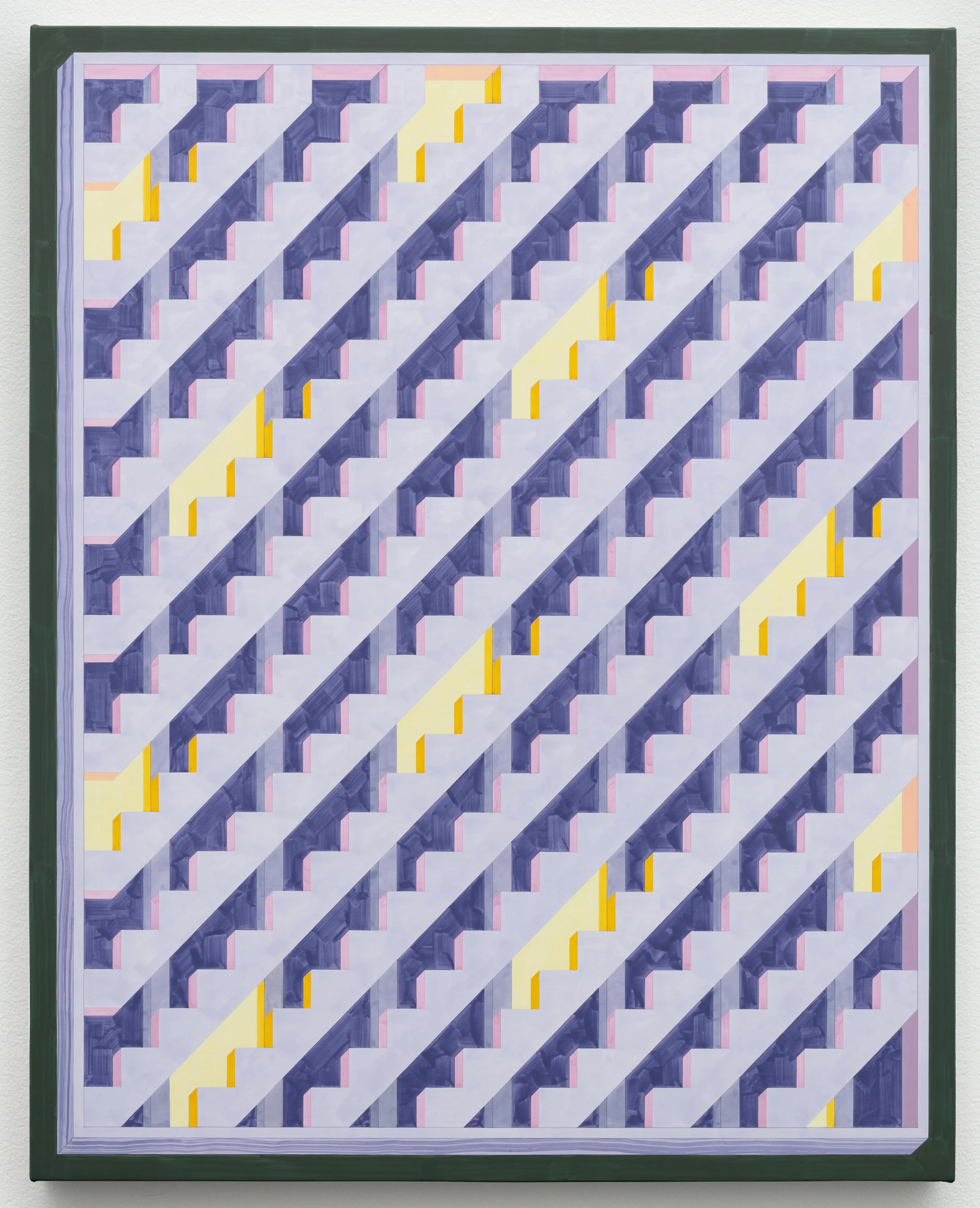   Nightwatch , 2019: Acrylic on linen on panel, 28.75 x 23”  Photo credit: Wes Magyar 