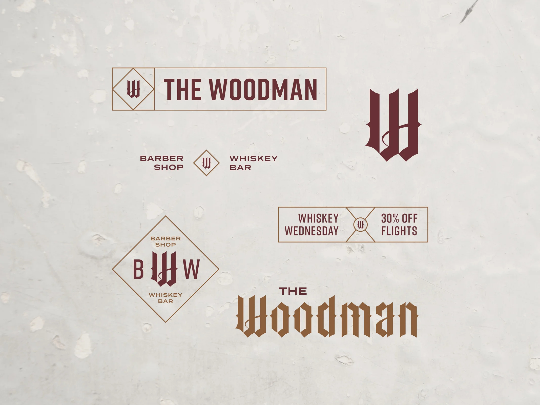 The Woodman Logo Design and Branding by Hello Gypsy