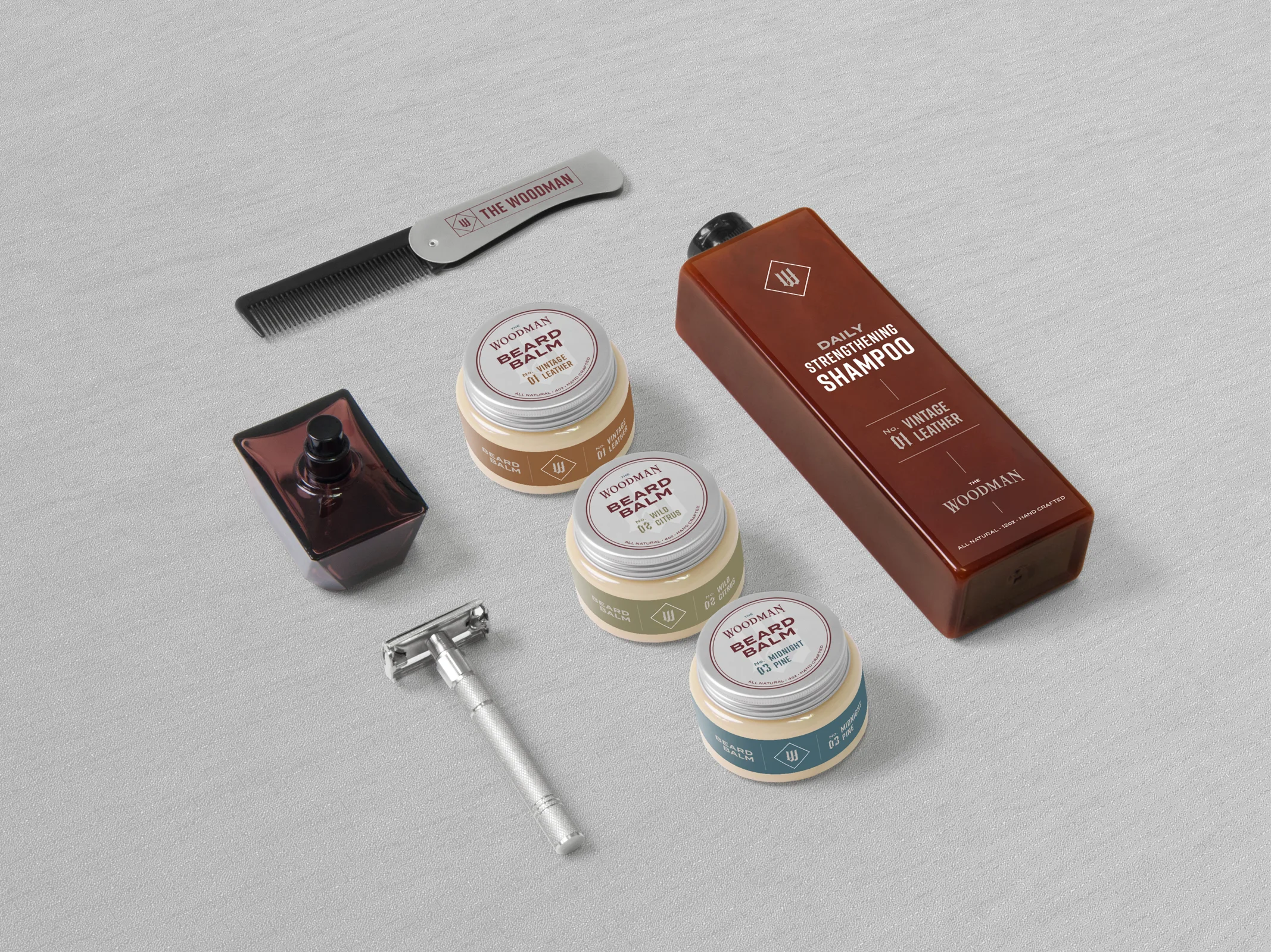 The Woodman Logo Design and Branding by Hello Gypsy