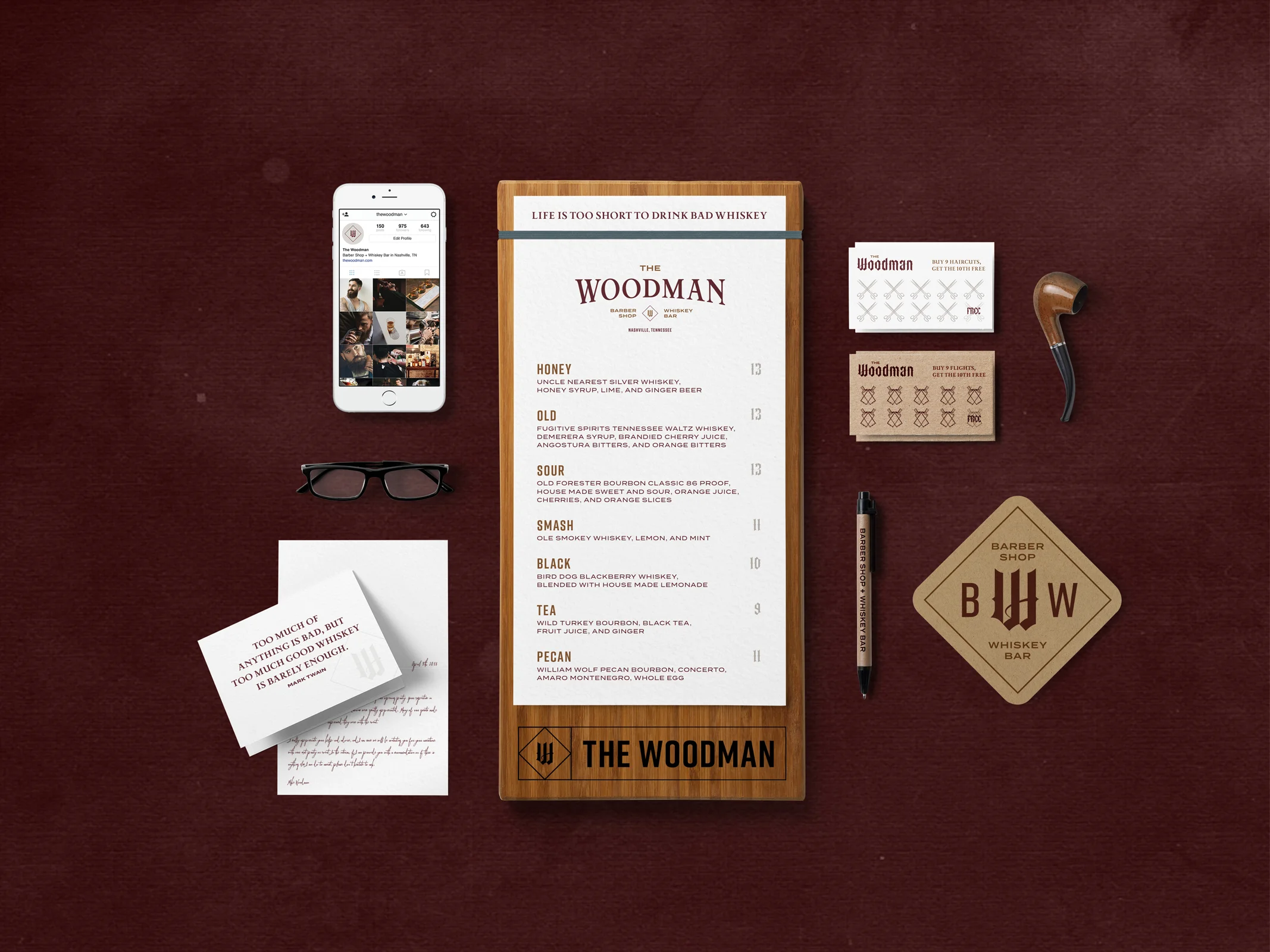 The Woodman Logo Design and Branding by Hello Gypsy