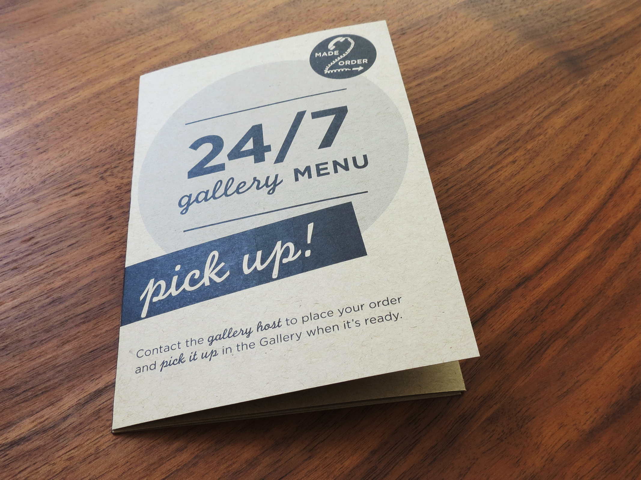 Hyatt Place 24/7 Gallery Menu and Market Design and Branding by Maggie Kent of Hello Gypsy