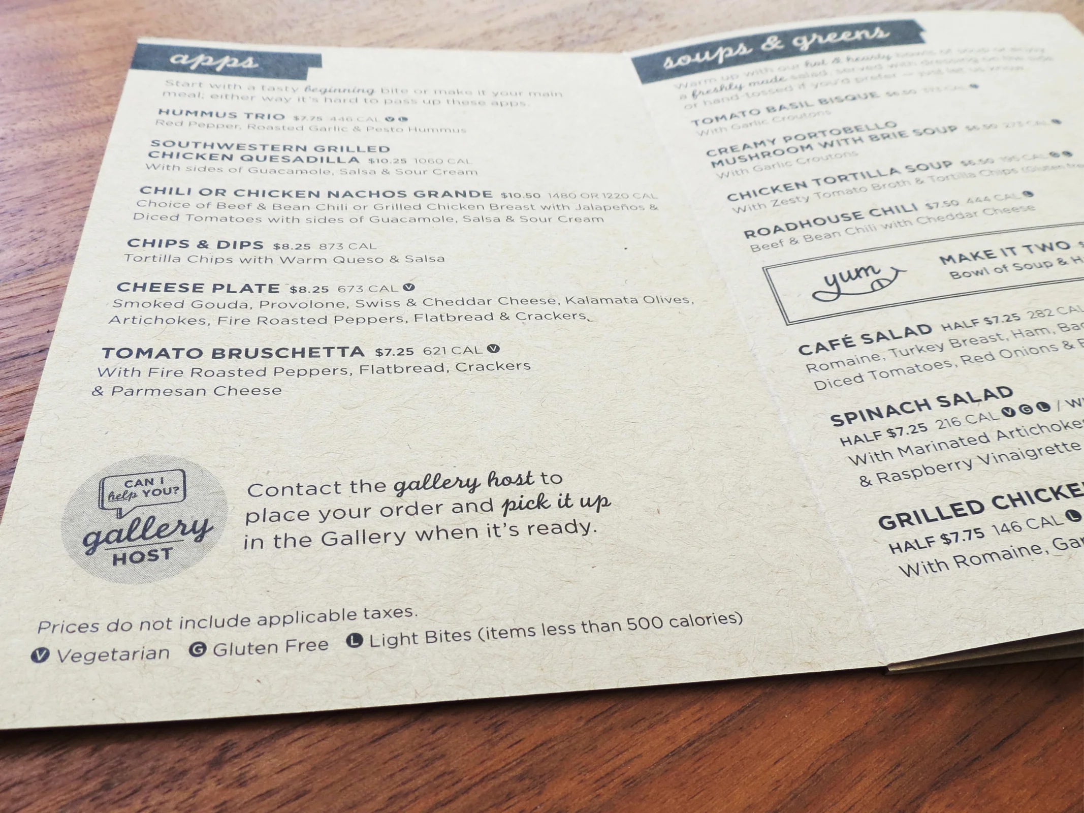 Hyatt Place 24/7 Gallery Menu and Market Design and Branding by Maggie Kent of Hello Gypsy