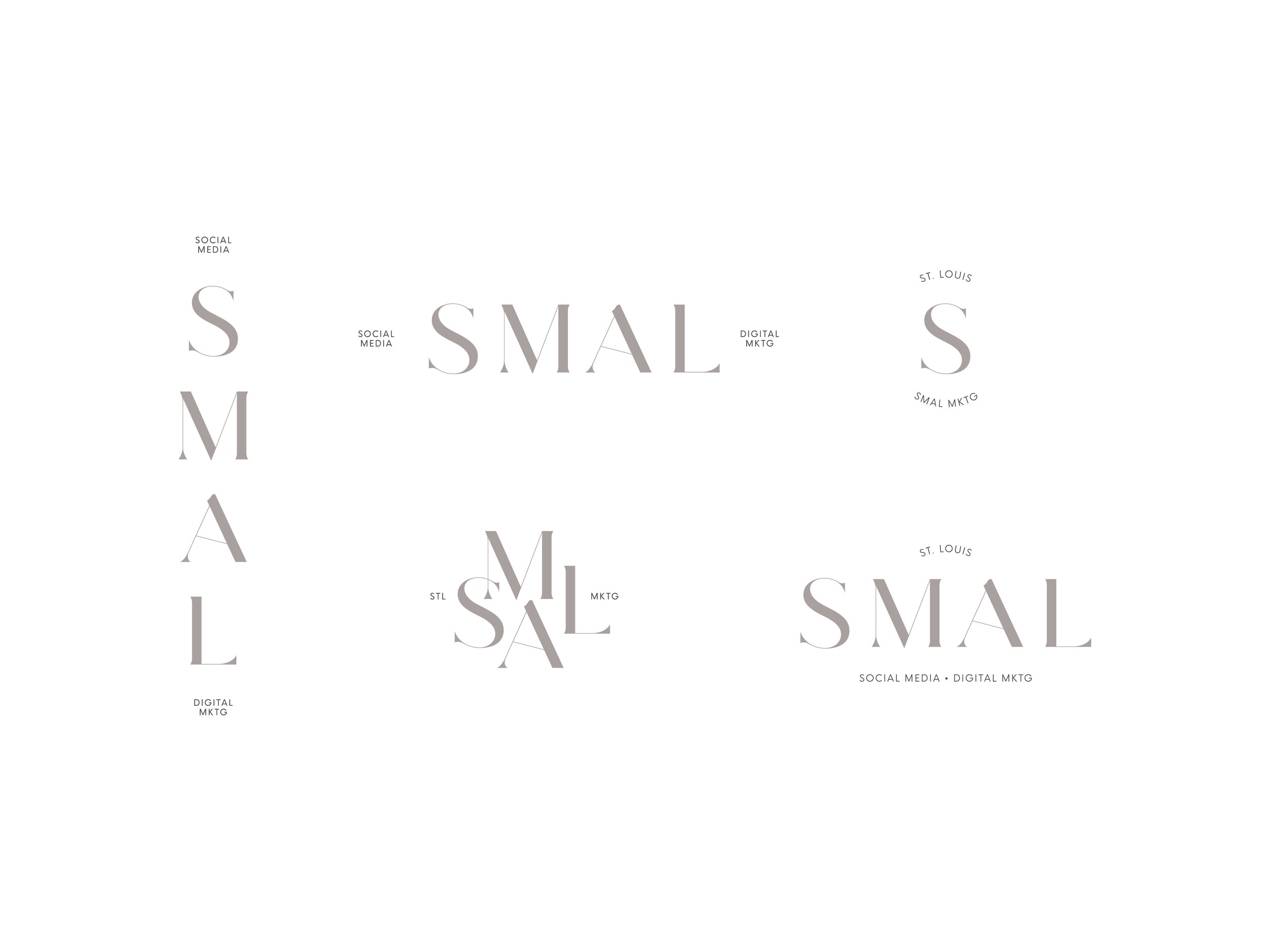 SMAL Marketing Logo Design and Branding by Hello Gypsy