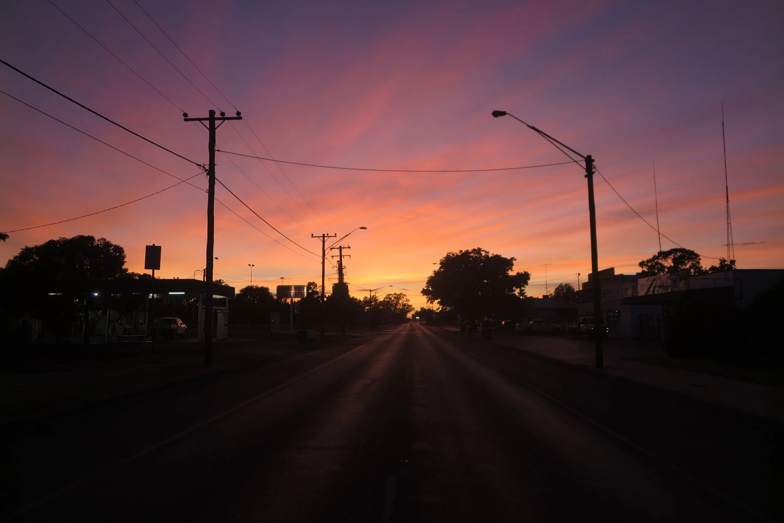 Sunrise in Coonamble, NSW. Desert skies really are unbeatable.