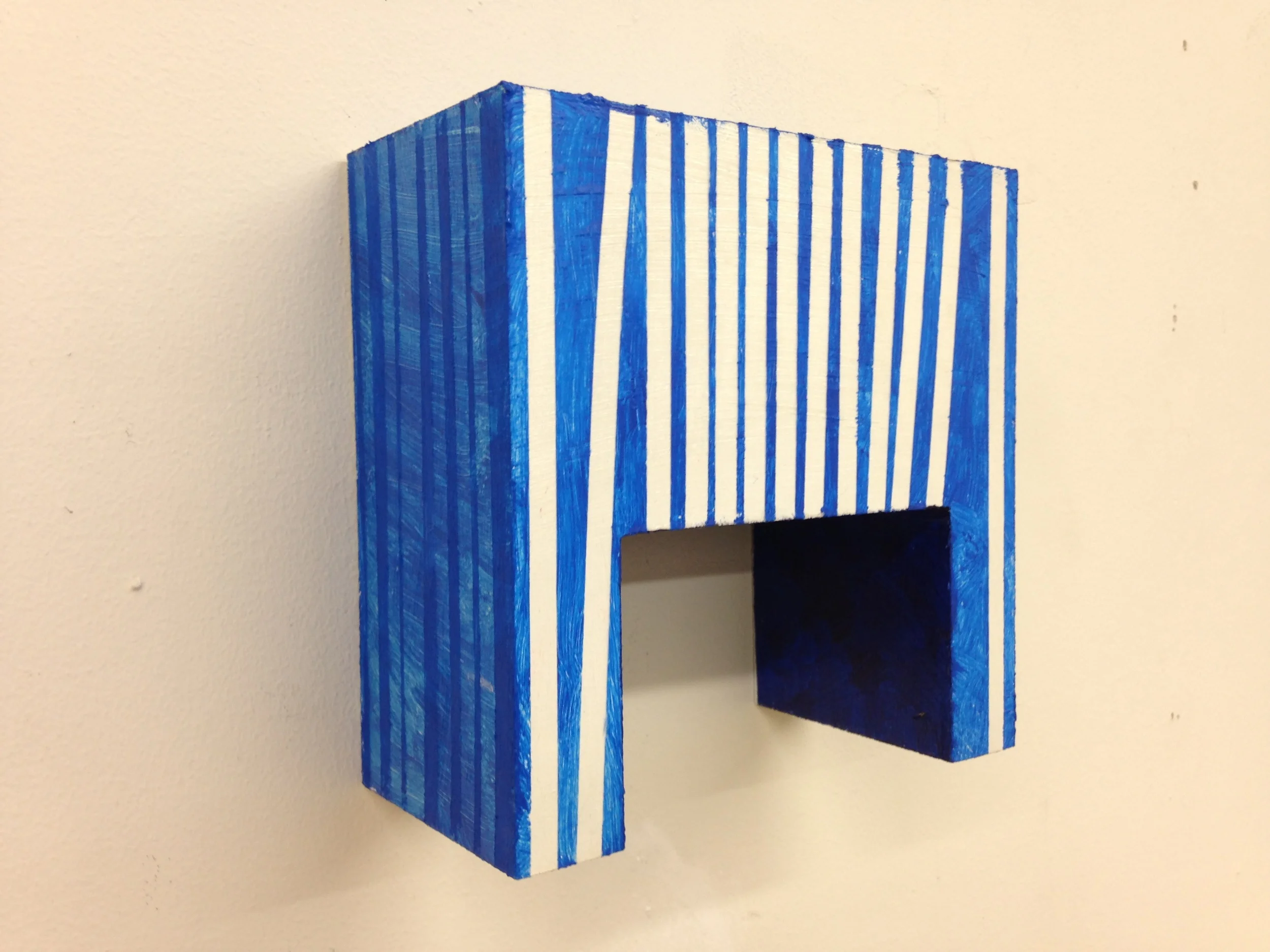 Random Choices of Surprise (Blue White), 2015