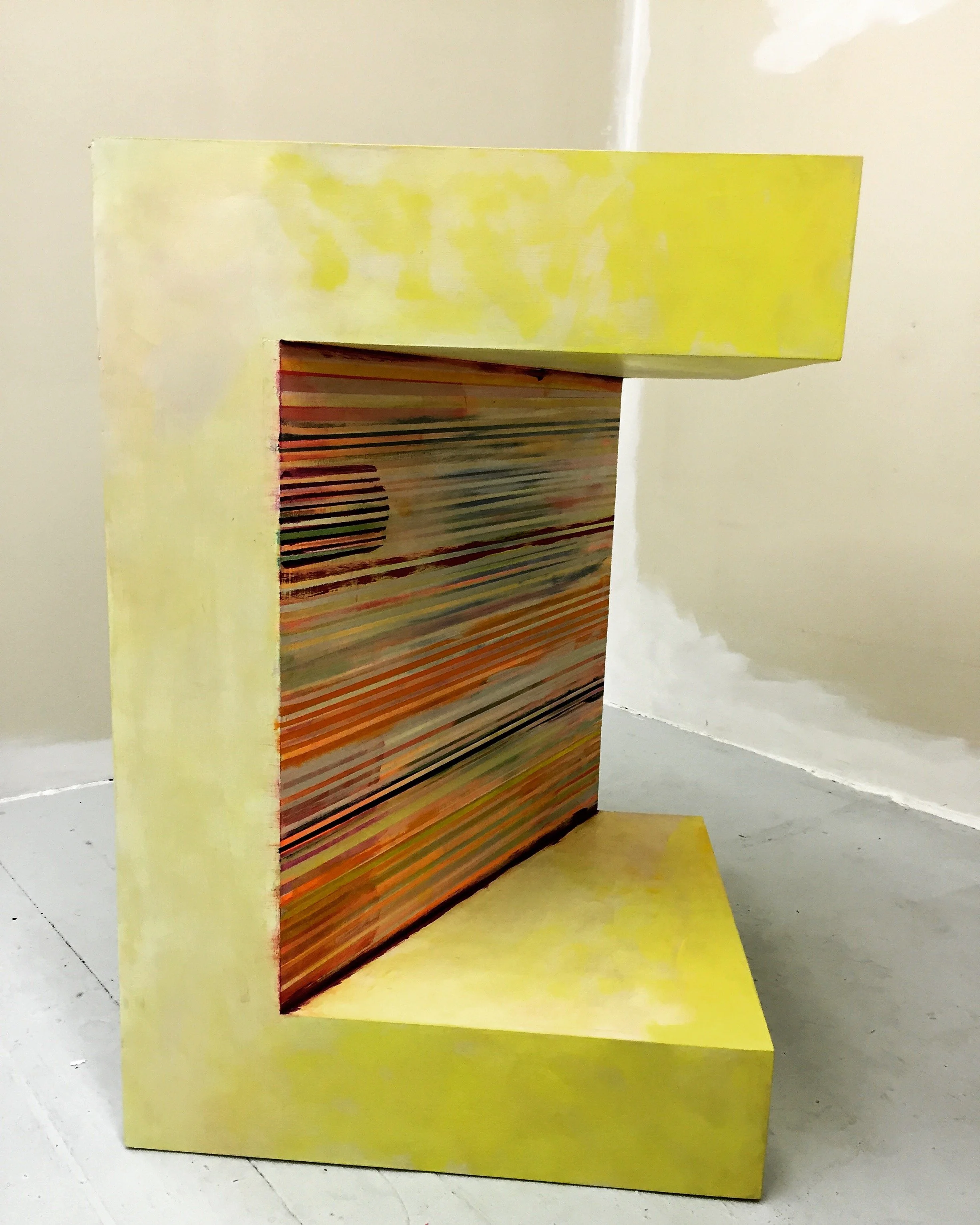 Yellow Pedestal, 2016