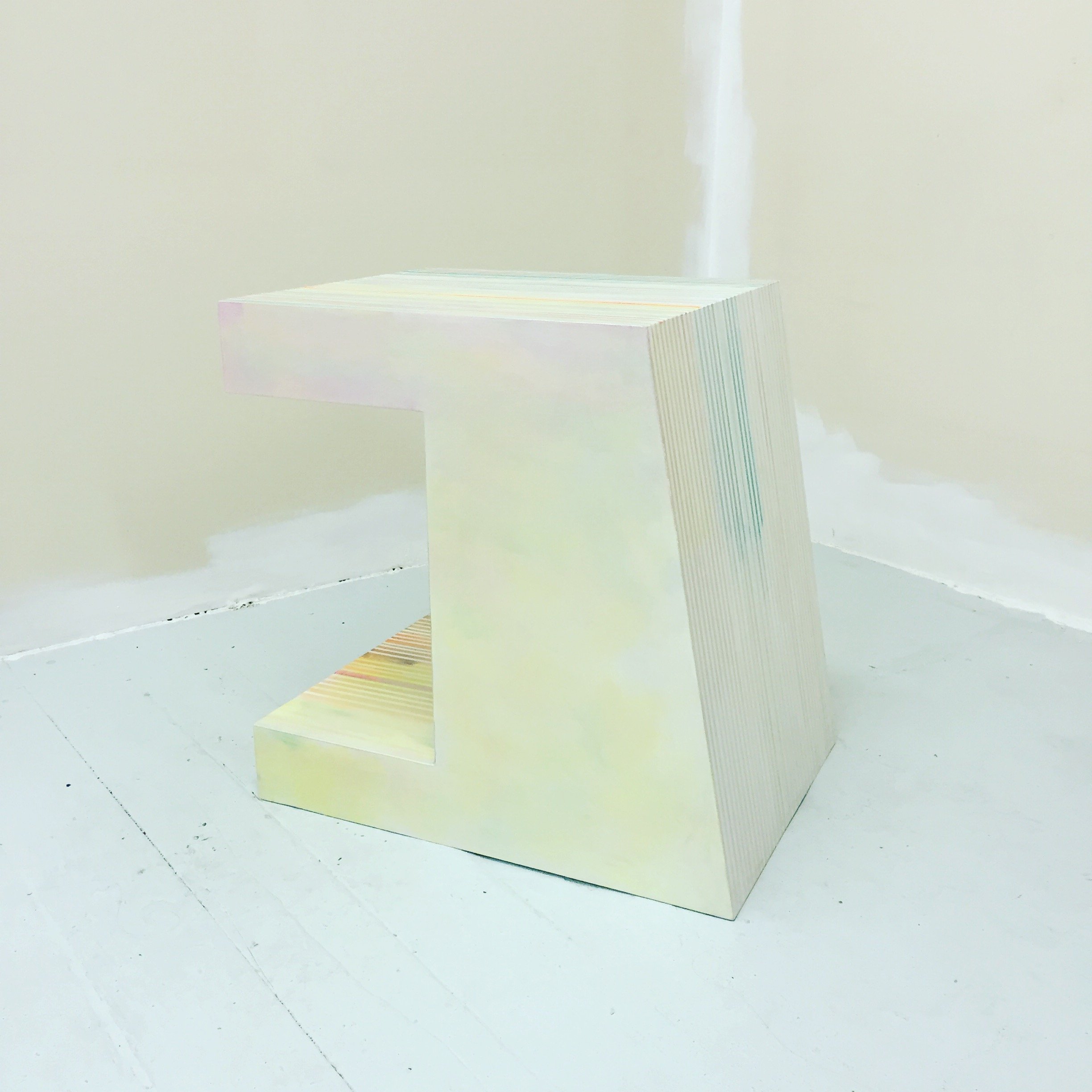 White Silver Pedestal, 2016