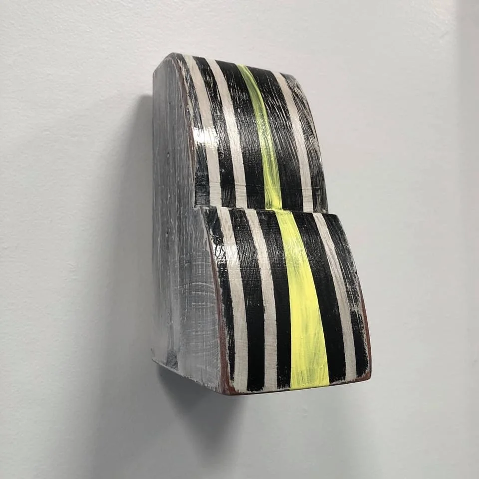 Wall Token (White Black Yellow), 2021