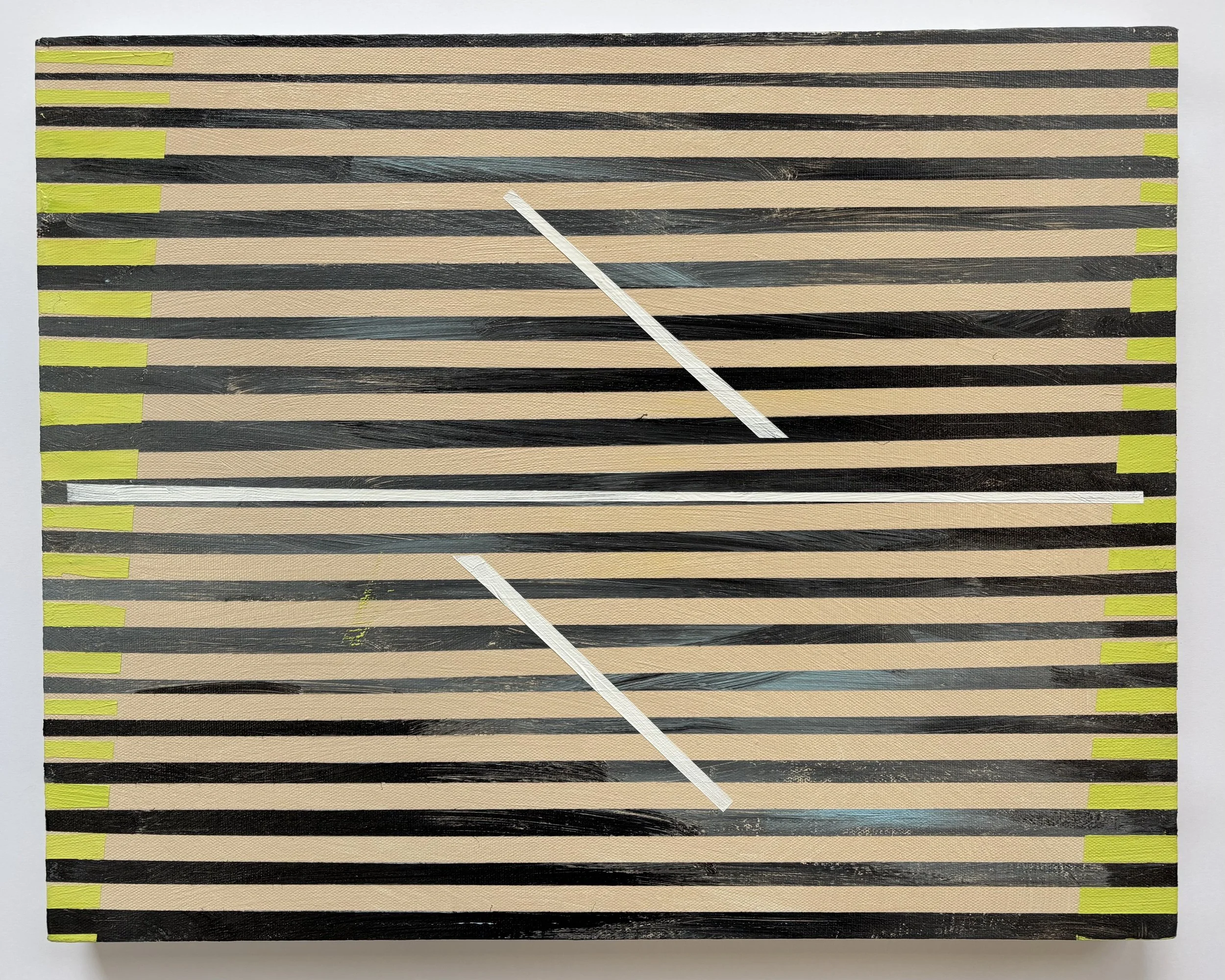 Endless Highway (Black White Beige Yellow), 2025
