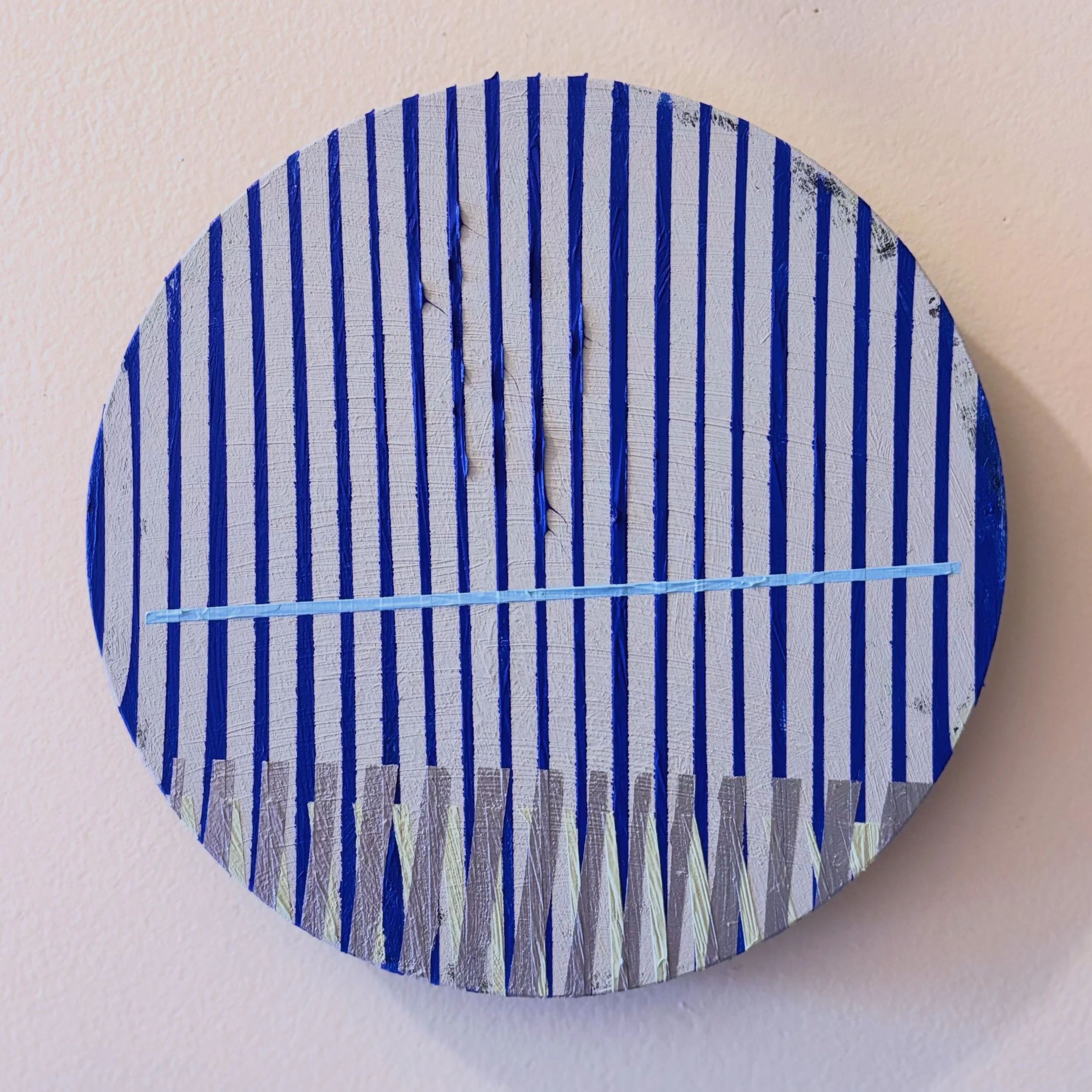 One Blue Fifteen Silver, 2025