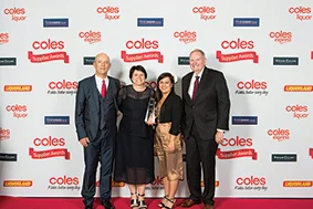 The Manbulloo Team: Jeffrey Giddens (owner), Marie Piccone (owner), Vivi Ting (Financial controller), Scott Ledger (Quality Manager)