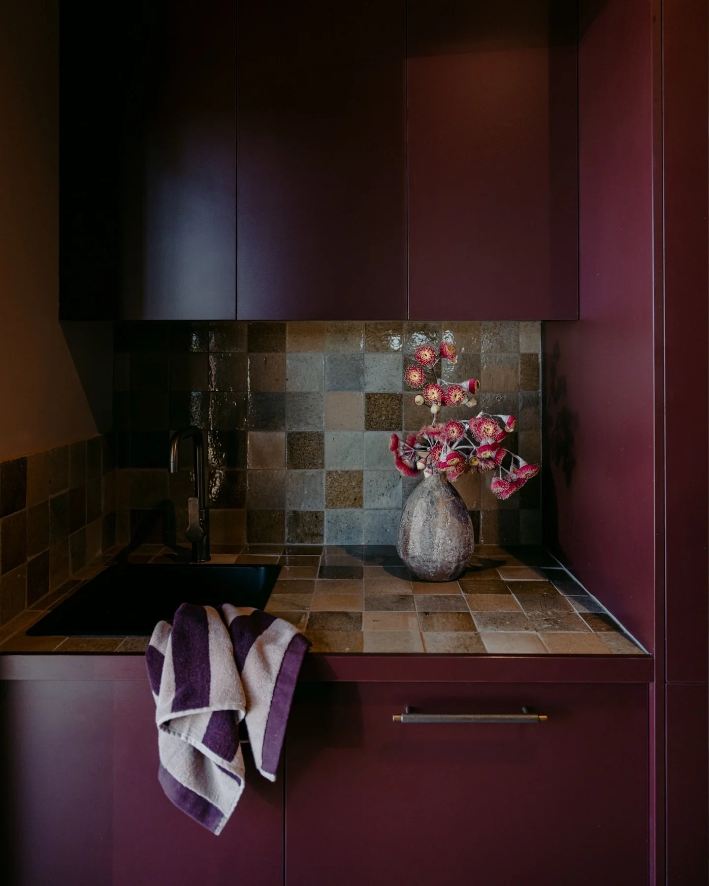 My laundry would always be up to date if I was operating out of this space.

The most incredible (and functional) laundry I have ever photographed. Also the first laundry I have ever felt called to share to my grid. @kanari_interior_design you are oh