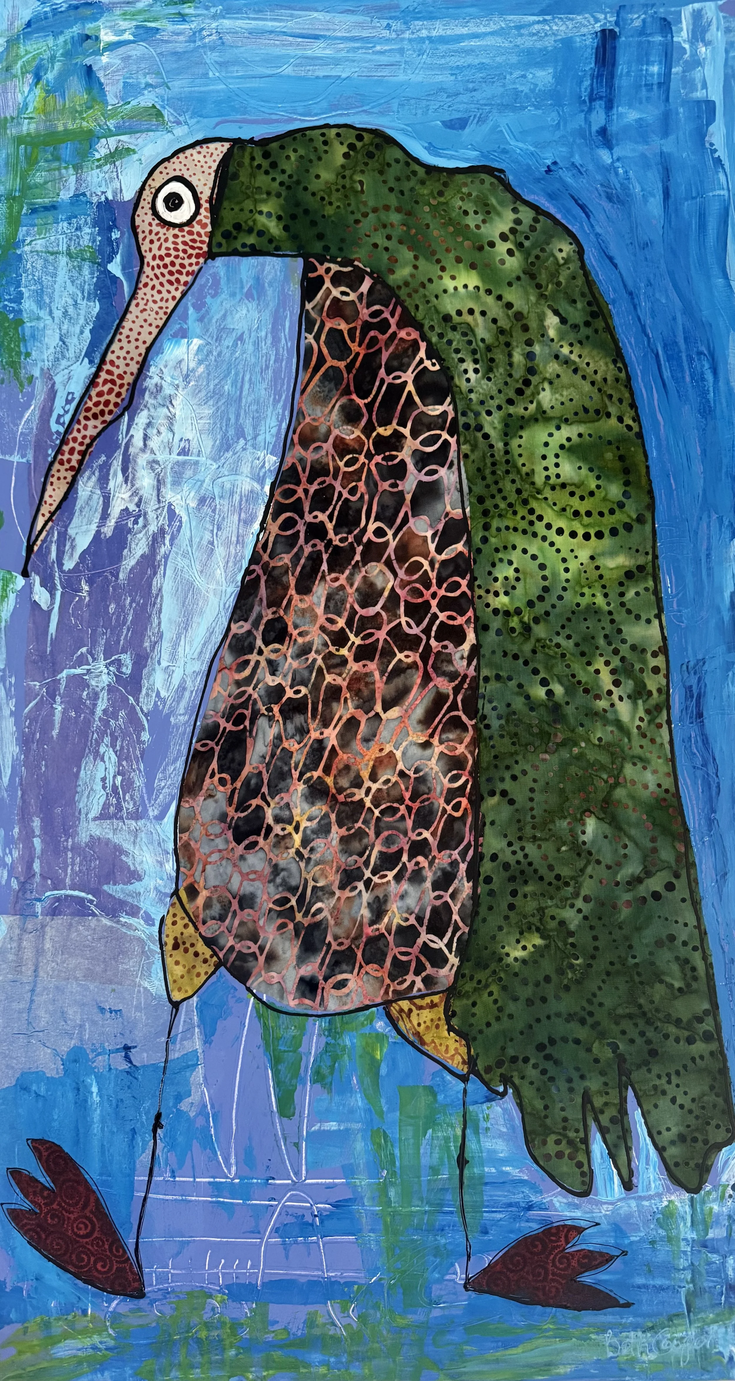 Mixed Medium 19 × 33 inches