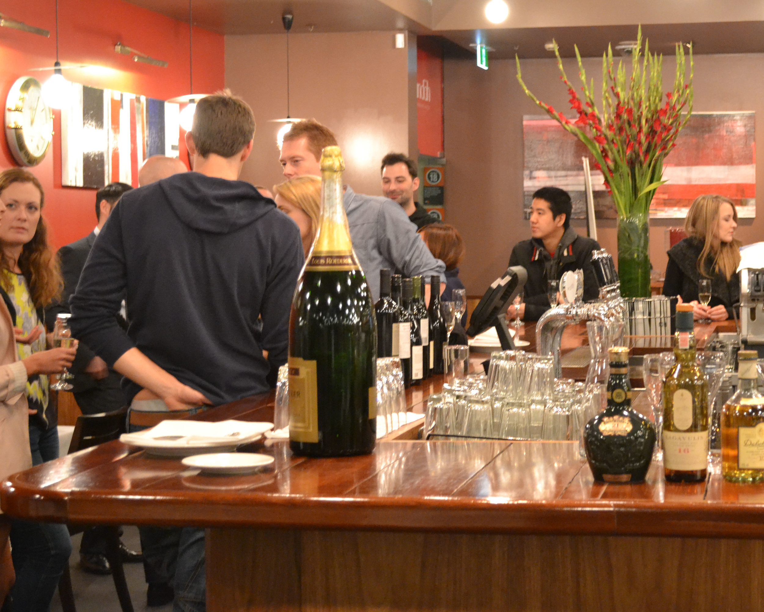 Arrival drinks at Verandah