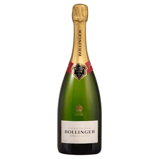 &nbsp; &nbsp; &nbsp; &nbsp; &nbsp; &nbsp; &nbsp; &nbsp; &nbsp;Bollinger Special Cuvee $75  Bollinger is unquestionable one of the finest of all french champagnes . &nbsp;