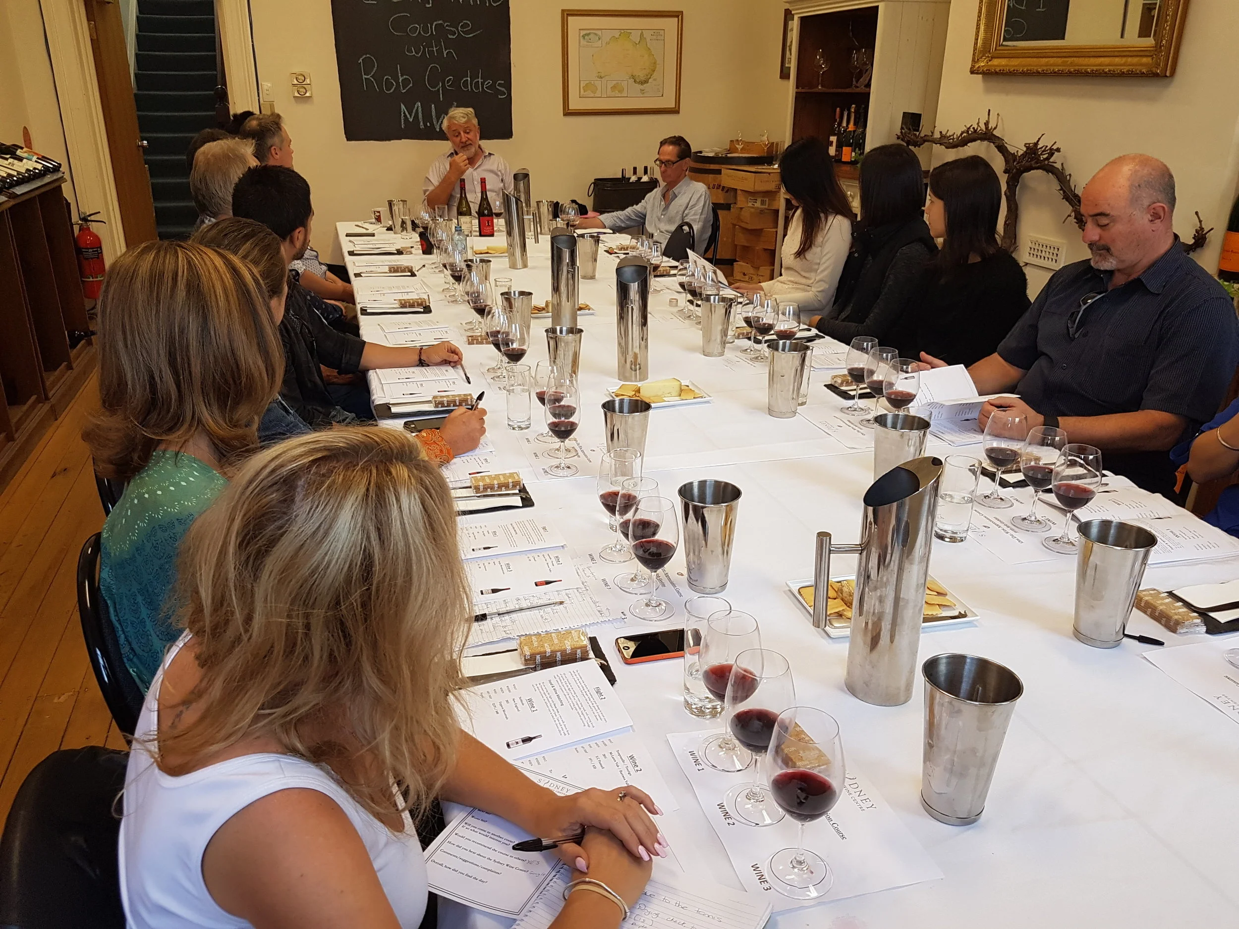 4 Week Wine Appreciation Course with Rob Geddes M.W. ($400) Thursdays 5, 12, 19 &amp; 26 November