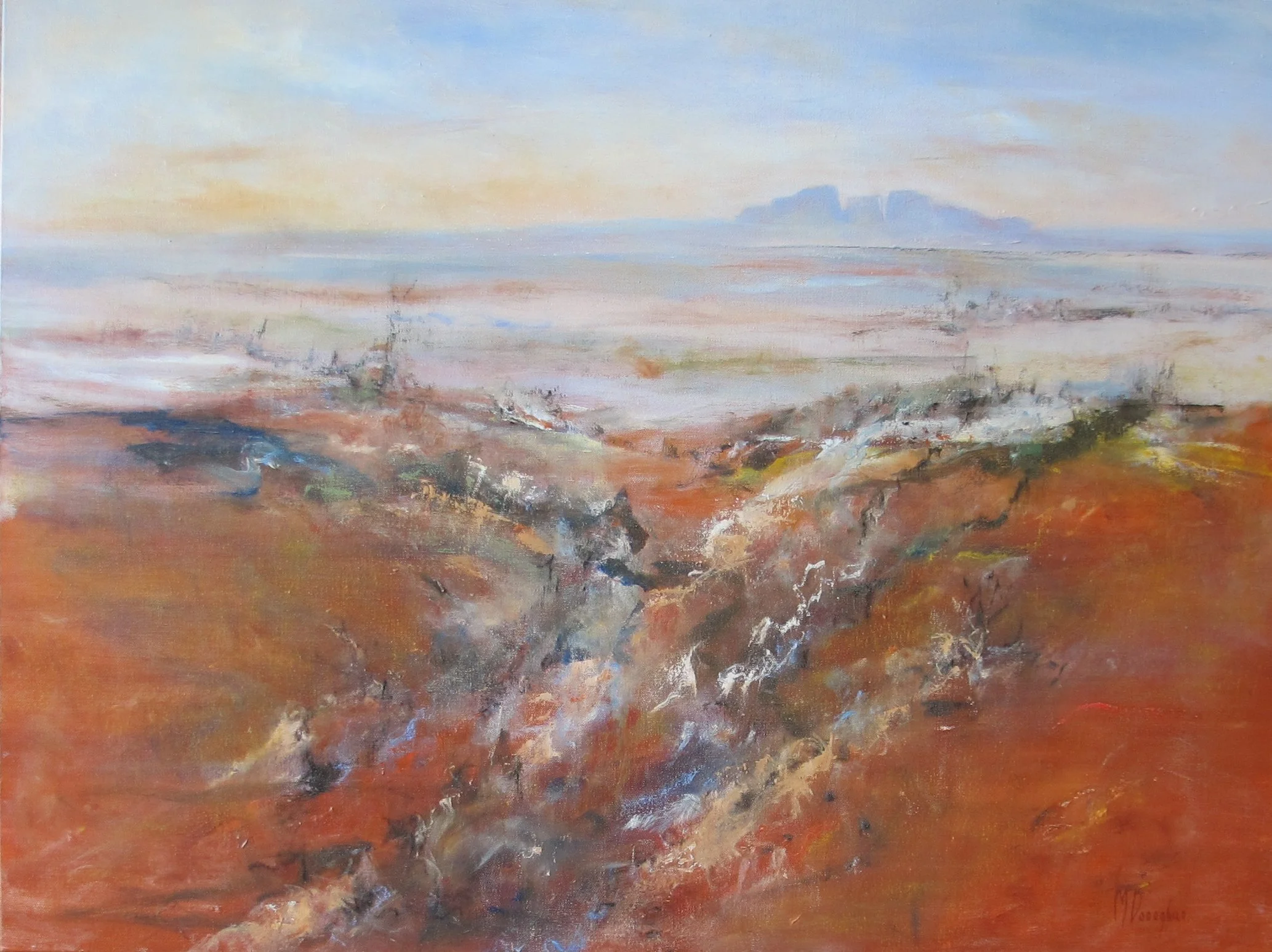 'Beyond the Void' mixed media on canvas 75x102cm Margo Donoghue.jpg