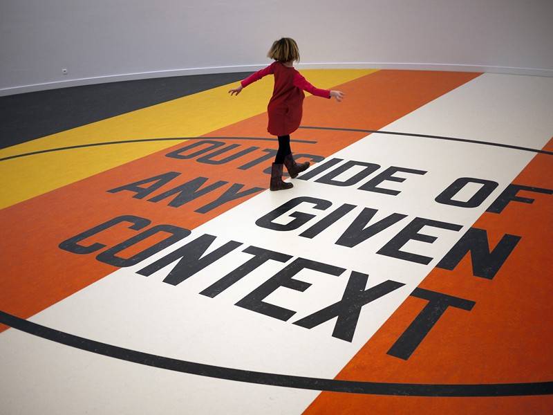 A Syntax of Dependency: - Lawrence Weiner en Liam Gillick - M HKA