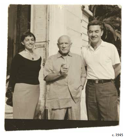Marsha Braziller, Pablo Picasso, and George Braziller