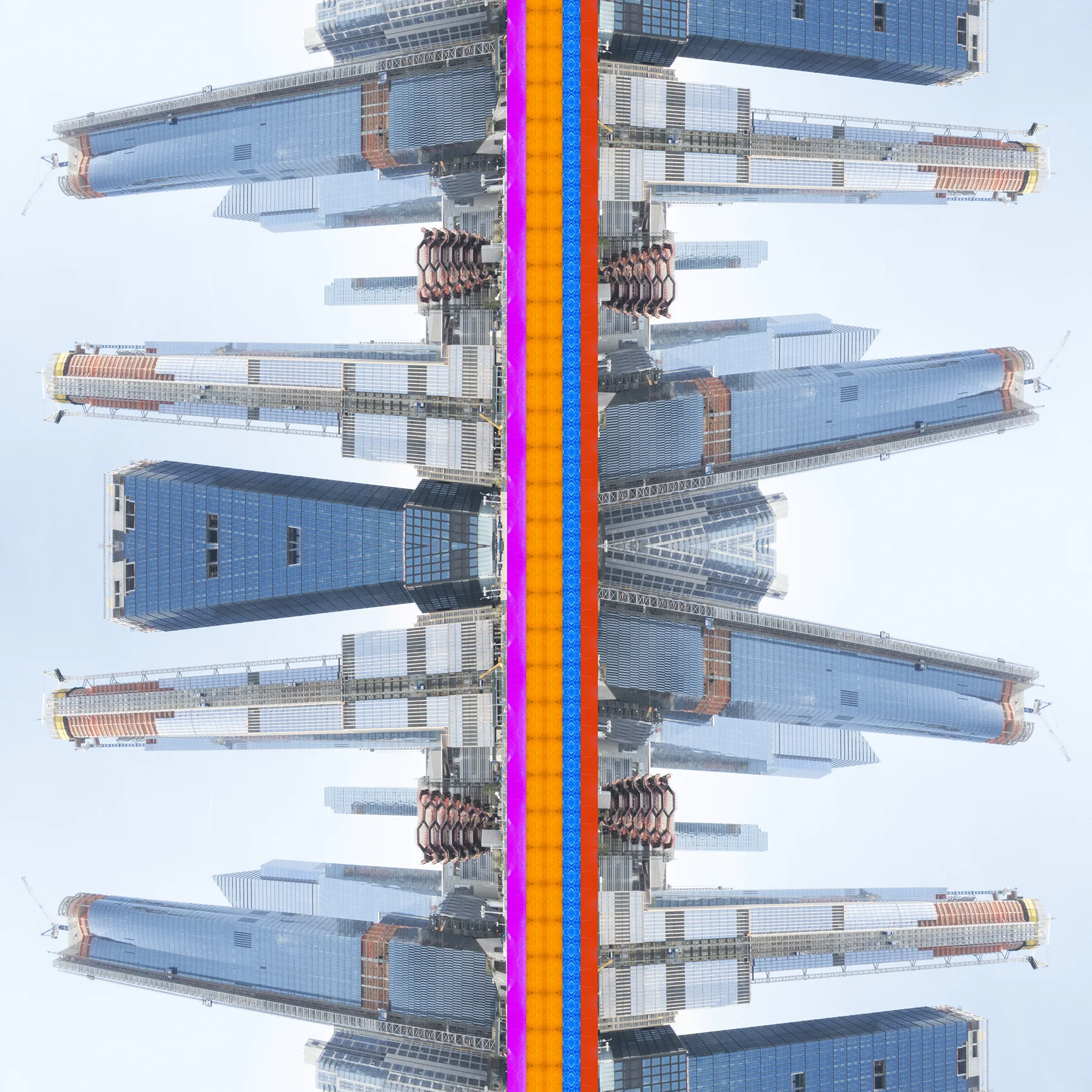 The Urban Lens: Artist Paul Morris twists the NYC skyline into a colorful kaleidoscope