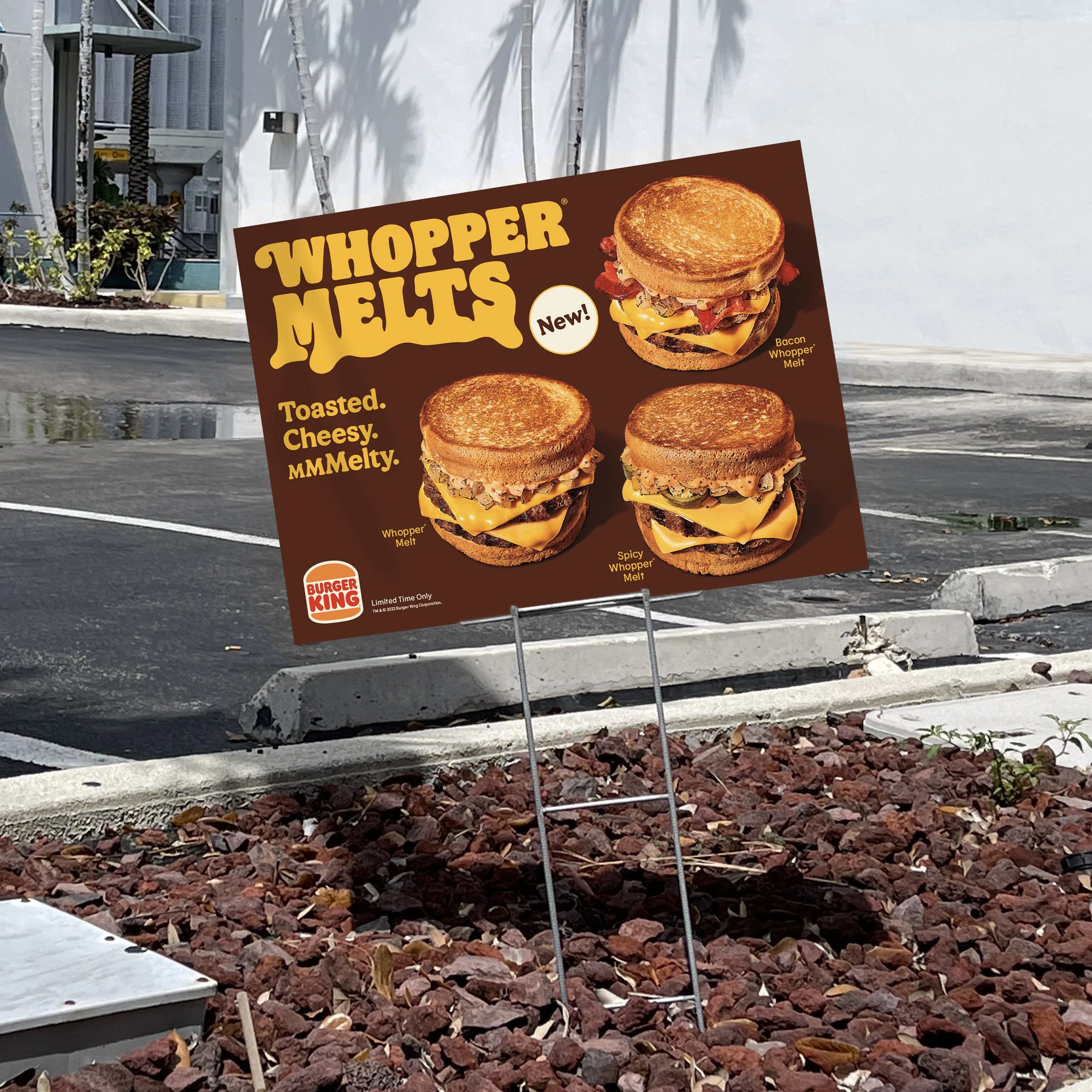 Burger King Yard Signs — Amy Cinnamon Art