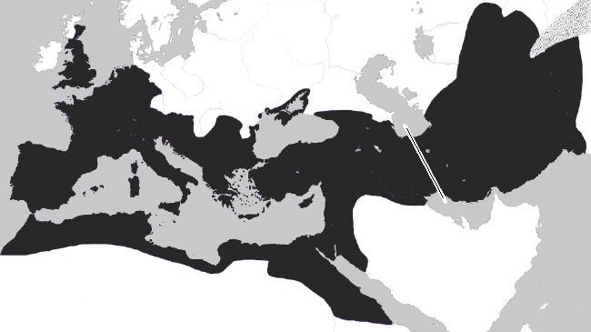 The Greco-Roman world.