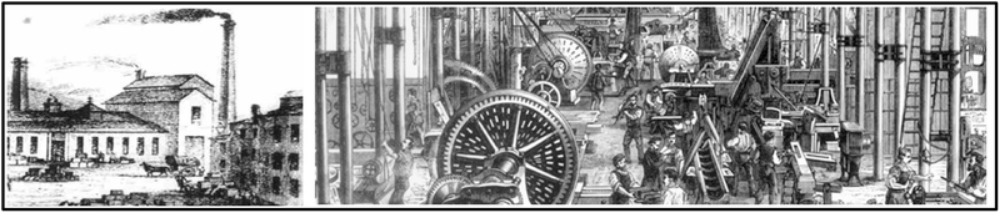 C. The development of the factory system concentrated labor in a single location and led to an increasing degree of specialization of labor .