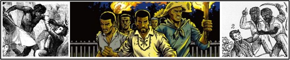 C. Slave resistance challenged existing authorities in the Americas. (establishment of Maroon societies in Caribbean and North American slave resistance )