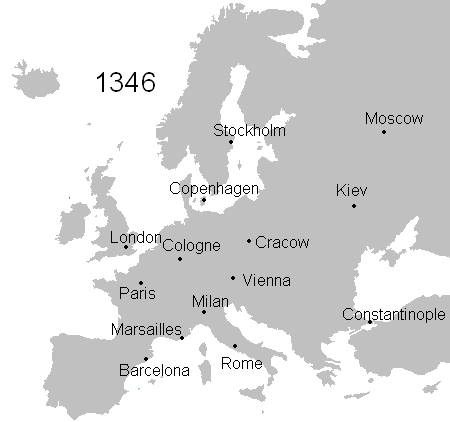 Spread of the Black Death
