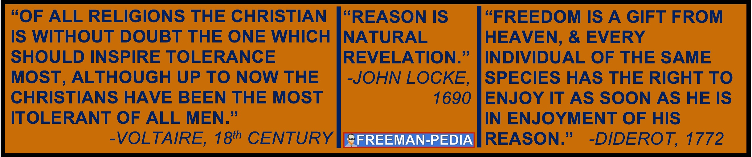 ... they also reexamined the role that religion played in public life, insisting on the importance of reason as opposed to revelation...
