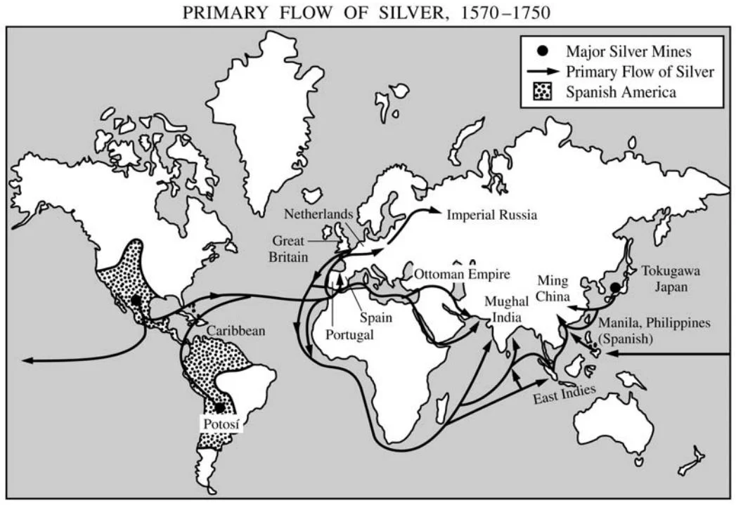 This map is taken directly from the classic 2006 DBQ question on this very topic.