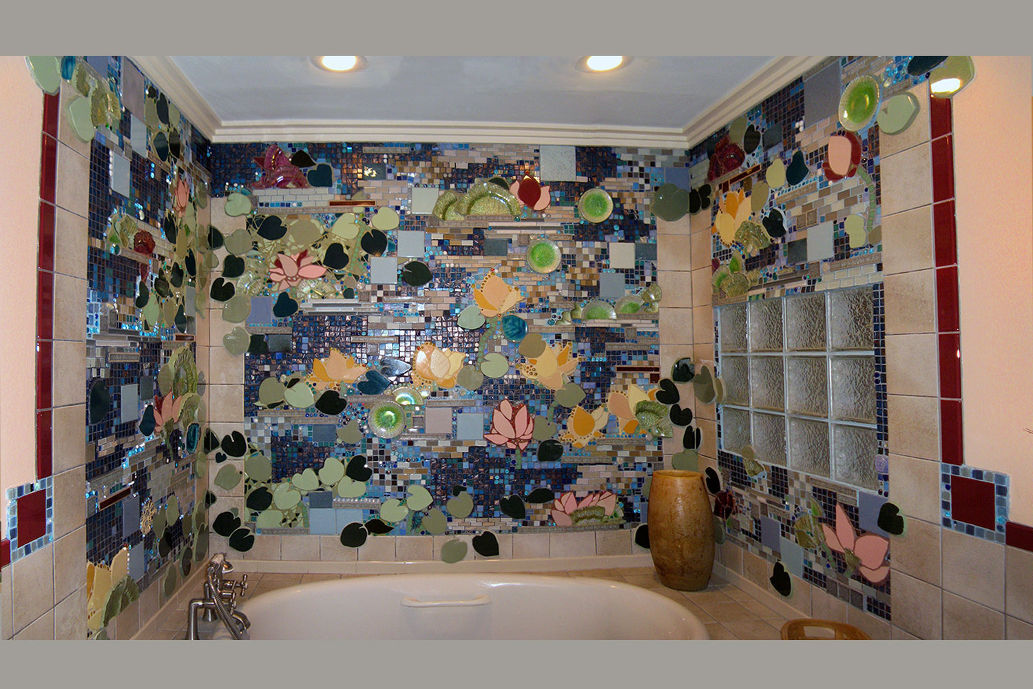 Mosaic Bathroom Wall